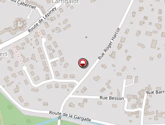 Carte de Gissinger à Cérons