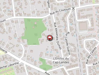 Carte de Adloc Odm à Teste-de-buch (la)