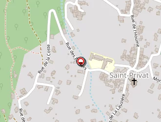 Carte de Le Plan D'eau à Saint-privat