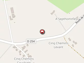 Carte de Saint-grégoire à Douzains