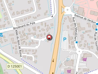 Carte de Le Bagus à Teste-de-buch (la)