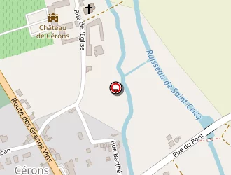 Carte de Génie Pizza à Cérons