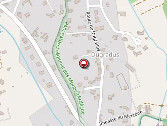 Carte de Stade Georges Marquand à Aubenas