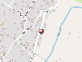 Carte de Le Bon Tuyau à Saint-privat