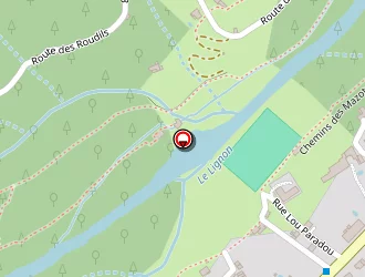 Carte de La Fabrique à Jaujac