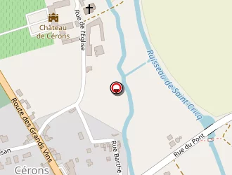 Carte de Exalab à Cérons