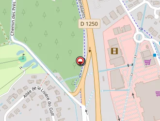 Carte de Cerqueira Raoul à Teste-de-buch (la)