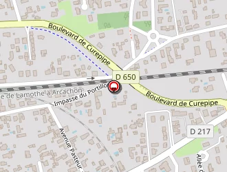 Carte de Garage Sud Bassin à Teste-de-buch (la)