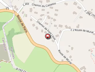 Carte de Chambre D'agriculture à Planioles