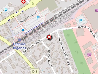 Carte de Vitadom à Biganos