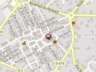 Carte de Monderer Daniel à Villeréal