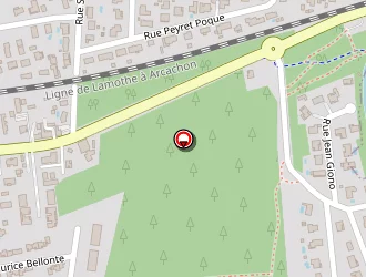 Carte de Le Cabanon à Teste-de-buch (la)