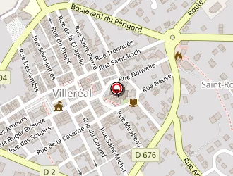 Carte de Boutique Reflets Indiens à Villeréal