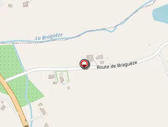 Carte de Le Madaillan à Roumagne