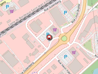 Carte de L' Orange Bleue à Biganos