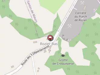 Carte de Menuiserie Latapie à Montmurat