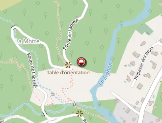 Carte de Breysse Maçonnerie à Jaujac