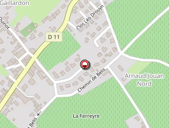 Carte de Exalab à Cadillac