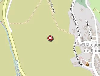 Carte de Malor à Châteauneuf-de-randon