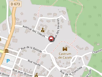 Carte de Fournil De Cazals à Cazals