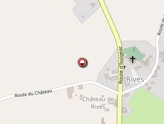 Carte de Chemin De Randonnee à Rives