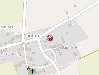 Carte de Mazard Jean-louis à Coutures