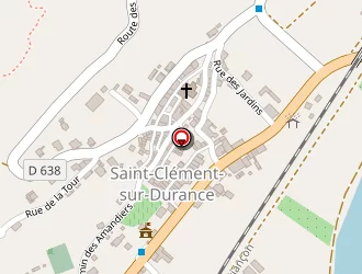 Carte de Piroux Virginie à Saint-clément-sur-durance