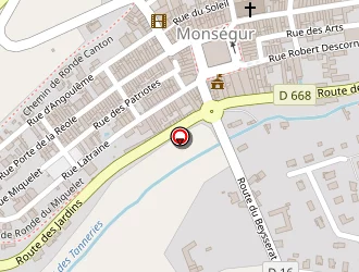 Carte de Ducos Gilbert à Monségur