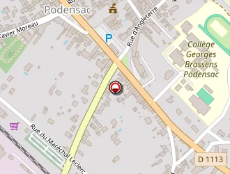 Carte de Bab El Kebab à Podensac