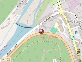 Carte de Salle Des Fetes à Labégude