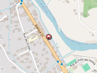 Carte de La Poste à Lalevade-d'ardèche