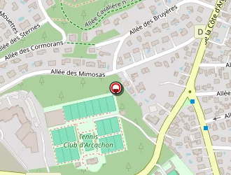 Carte de Hôtel Du Parc à Arcachon