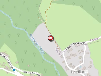 Carte de Station De Ski De Risoul à Risoul