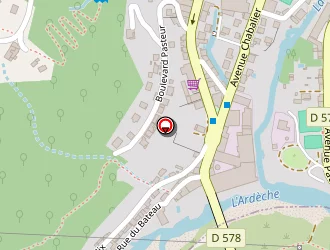 Carte de Perruchon à Vals-les-bains