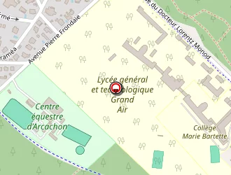 Carte de Agep - Aemo (action Educative En Milieu Ouvert) à Arcachon