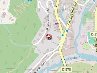 Carte de Ardeche Volane à Vals-les-bains