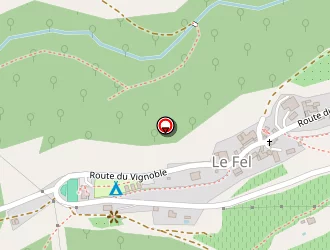 Carte de Auto Pieces Servieres à Fel (le)