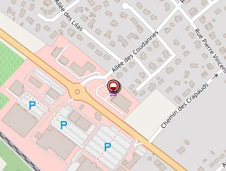 Carte de Chauss Expo à Podensac