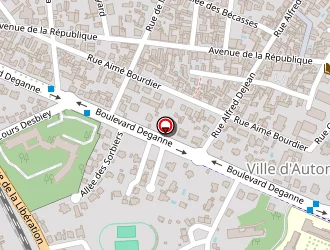 Carte de Maison De Retraite Larrieu à Arcachon