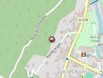 Carte de Clm 'la Clementine' à Vals-les-bains