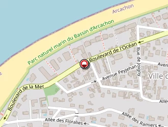 Carte de Marvielle Jean-jacques à Arcachon