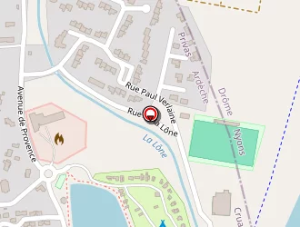 Carte de Varenne à Cruas