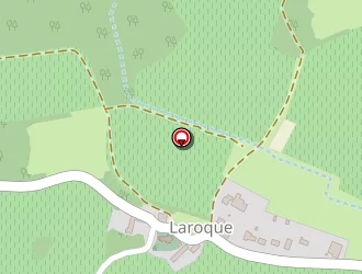 Carte de Le Lac Aux Branches à Laroque