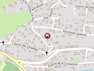 Carte de Crevouxtour à Guillestre