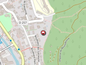 Carte de Cherie Fm à Vals-les-bains