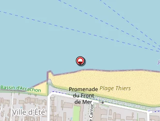 Carte de La Librairie Générale à Arcachon