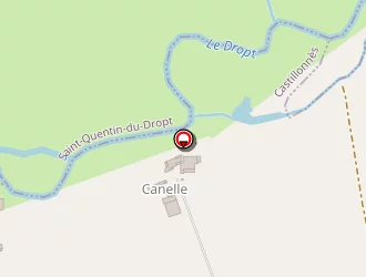 Carte de La Canelle à Castillonnès