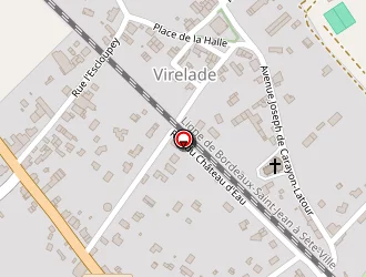 Carte de Aménagement Services à Virelade