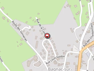 Carte de La Poste à Bagnac-sur-célé