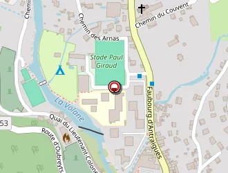 Carte de Ecole Maternelle à Vals-les-bains